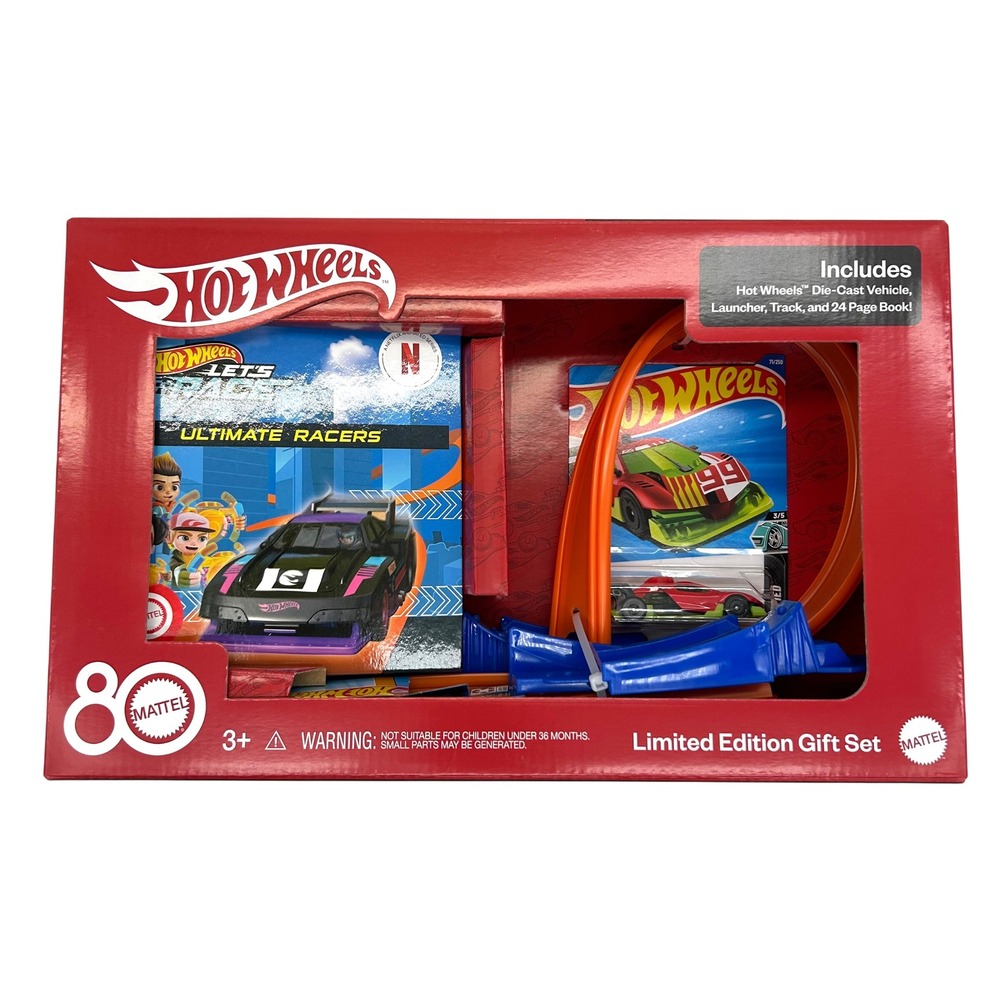 Hot Wheels Lets Race Ultimate Racers Limited Edition Gift Set Kohls Cares Mattel